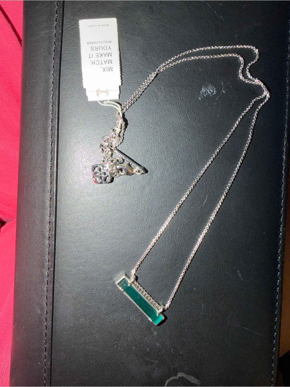 Kendra Scott Leonor silver necklace